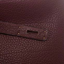 Hermes Prune Negonda Calfskin Kelly 35 For Women -Deals Hermes Store luxury women hermes used handbags p15676 017