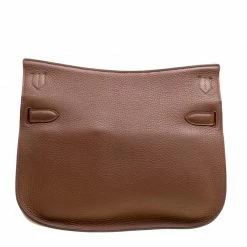 Hermes Gold/Bordeaux Clemence Leather Jypsiere 28 Bag For Women -Deals Hermes Store luxury women hermes used handbags p158440 0004