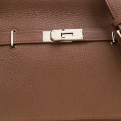 Hermes Gold/Bordeaux Clemence Leather Jypsiere 28 Bag For Women -Deals Hermes Store luxury women hermes used handbags p158440 0005