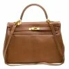 Hermes Gold Chevre De Coromandel Leather Gold Hardware Kelly Retourne 35 Bag For Women -Deals Hermes Store luxury women hermes used handbags p158487 0001
