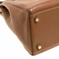 Hermes Gold Chevre De Coromandel Leather Gold Hardware Kelly Retourne 35 Bag For Women -Deals Hermes Store luxury women hermes used handbags p158487 0014