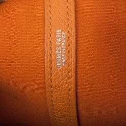 Hermes Canvas Leather Garden Party Tote Bag For Women -Deals Hermes Store luxury women hermes used handbags p15966 016