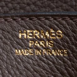 Hermes Cacao Togo Leather Gold Hardware Birkin 35 Bag For Women -Deals Hermes Store luxury women hermes used handbags p160270 0009