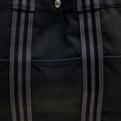 Hermes Black Canvas Fourre Tout Tote For Women -Deals Hermes Store luxury women hermes used handbags p160281 0005