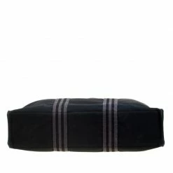 Hermes Black Canvas Fourre Tout Tote For Women -Deals Hermes Store luxury women hermes used handbags p160281 0006