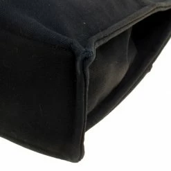 Hermes Black Canvas Fourre Tout Tote For Women -Deals Hermes Store luxury women hermes used handbags p160281 0011