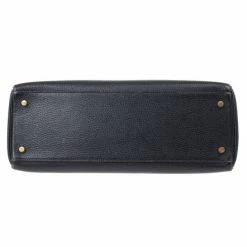 Hermes Vintage Black Kelly 35 For Women -Deals Hermes Store luxury women hermes used handbags p16089 007