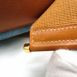 Hermes Two Tone Toile Jean And Leather Sako Shoulder Bag For Women 18 Hermes Two Tone Toile Jean And Leather Sako Shoulder Bag For Women -Deals Hermes Store luxury women hermes used handbags p160925 0007