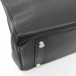 Hermes Noir Togo Leather Palladium Hardware Birkin 30 Bag For Women -Deals Hermes Store luxury women hermes used handbags p164976 006