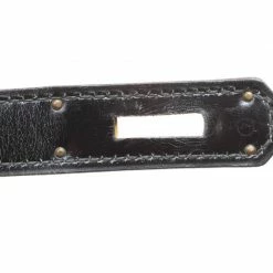 Hermes Black Box Calf Leather Gold Hardware Kelly Sellier 32 Bag For Women -Deals Hermes Store luxury women hermes used handbags p165804 001