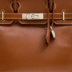 Hermes Havane Courchevel Leather Palladium Hardware Birkin 30 Bag For Women -Deals Hermes Store luxury women hermes used handbags p165807 013