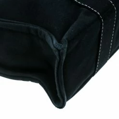 Hermes Black Canvas Fourre Tout PM For Women -Deals Hermes Store luxury women hermes used handbags p171346 004