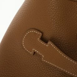 Hermes Brown Evelyne Togo III GM Bag For Women -Deals Hermes Store luxury women hermes used handbags p17179 010