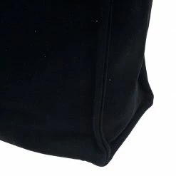 Hermes Black Canvas Fourre-Tout Tote GM For Women -Deals Hermes Store luxury women hermes used handbags p1726 0012
