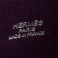 Hermes Violet Fjord Leather Palladium Hardware Jypsiere 34 Bag For Women -Deals Hermes Store luxury women hermes used handbags p174107 002
