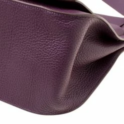 Hermes Violet Fjord Leather Palladium Hardware Jypsiere 34 Bag For Women -Deals Hermes Store luxury women hermes used handbags p174107 004