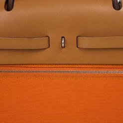 Hermes Canvas And Leather Herbag Zip 39 Bag For Women -Deals Hermes Store luxury women hermes used handbags p17535 007