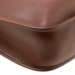 Hermes Havane Ardennes Leather Evelyne I GM Bag For Women -Deals Hermes Store luxury women hermes used handbags p175562 005
