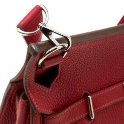 Hermes Rouge Garance Togo Leather Jypsiere 28 Bag For Women -Deals Hermes Store luxury women hermes used handbags p176667 010