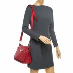 Hermes Rouge Garance Togo Leather Jypsiere 28 Bag For Women -Deals Hermes Store luxury women hermes used handbags p176667 015