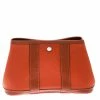Hermes Fauve Toile Officier And Buffalo Leather Garden Party Pochette For Women 1 Hermes Fauve Toile Officier And Buffalo Leather Garden Party Pochette For Women -Deals Hermes Store luxury women hermes used handbags p177092 010