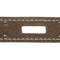 Hermes Etoupe Epsom Leather Palladium Hardware Birkin 35 Bag For Women -Deals Hermes Store luxury women hermes used handbags p177997 003