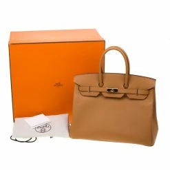 Hermes Jaune D'or Epsom Leather Gold Hardware Birkin 35 Bag For Women -Deals Hermes Store luxury women hermes used handbags p181167 005