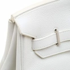 Hermes White Togo Leather Palladium Hardware Birkin 35 Bag For Women 30 Hermes White Togo Leather Palladium Hardware Birkin 35 Bag For Women -Deals Hermes Store luxury women hermes used handbags p182625 011