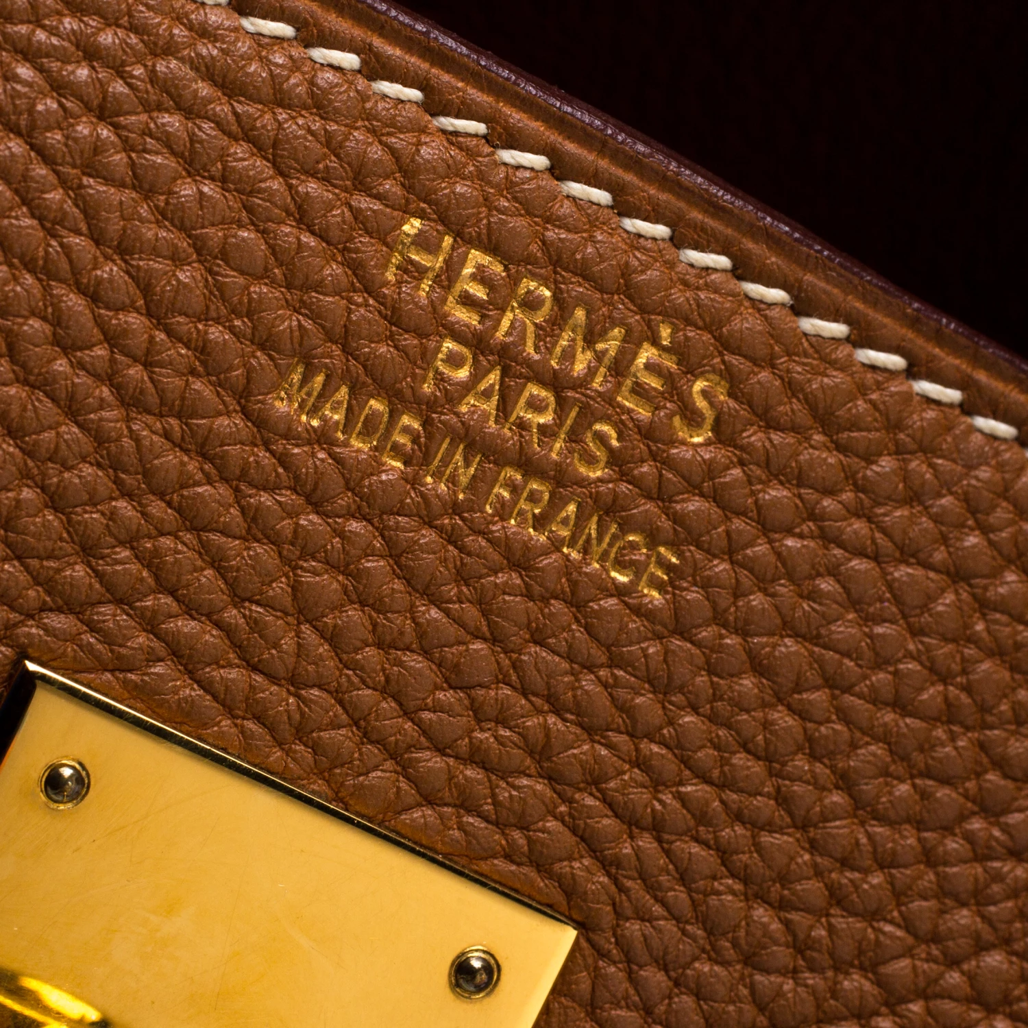 Hermes Brown Togo Leather Gold Hardware Birkin 35 Bag For Women 10 Hermes Brown Togo Leather Gold Hardware Birkin 35 Bag For Women - Image 8