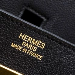 Hermes Black Swift Leather Gold Hardware Birkin 40 Bag For Women -Deals Hermes Store luxury women hermes used handbags p192806 1556523739 006