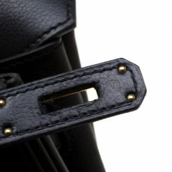 Hermes Black Swift Leather Gold Hardware Birkin 40 Bag For Women -Deals Hermes Store luxury women hermes used handbags p192806 1556523741 007