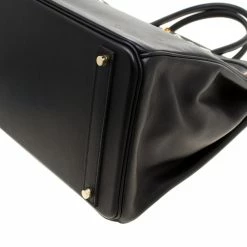 Hermes Black Swift Leather Gold Hardware Birkin 40 Bag For Women -Deals Hermes Store luxury women hermes used handbags p192806 1556523745 011