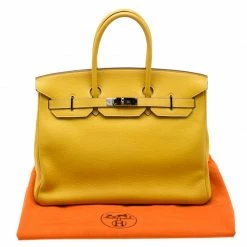 Hermes Cumin Chevre Mysore Leather Palladium Hardware Birkin 35 Bag For Women -Deals Hermes Store luxury women hermes used handbags p194365 006