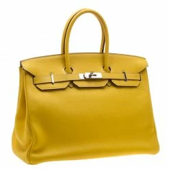 Hermes Cumin Chevre Mysore Leather Palladium Hardware Birkin 35 Bag For Women -Deals Hermes Store luxury women hermes used handbags p194365 008