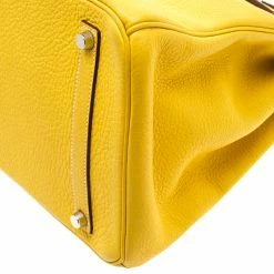 Hermes Cumin Chevre Mysore Leather Palladium Hardware Birkin 35 Bag For Women -Deals Hermes Store luxury women hermes used handbags p194365 010