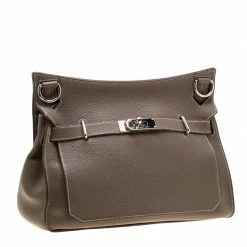 Hermes Etain Negonda Leather Jypsiere 34 Bag For Women 16 Hermes Etain Negonda Leather Jypsiere 34 Bag For Women -Deals Hermes Store luxury women hermes used handbags p196664 012
