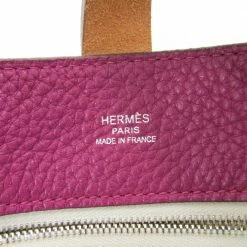 Hermes Two Tone Taurillon Clemence Leather Marwari PM Bag For Women -Deals Hermes Store luxury women hermes used handbags p198159 003