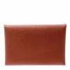 Hermes Chevre Mysore Rose Tea Leather Calvi Card Holder For Women -Deals Hermes Store luxury women hermes used handbags p198356 006