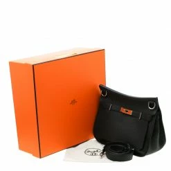 Hermes Black Togo Leather Jypsiere 28 Bag For Women -Deals Hermes Store luxury women hermes used handbags p198653 007