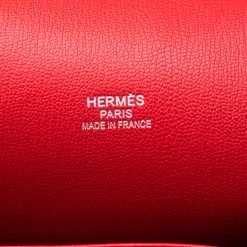 Hermes Bougainvillea Clemence Leather Palladium Hardware Jypsiere 37 Bag For Women -Deals Hermes Store luxury women hermes used handbags p200027 004
