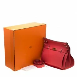 Hermes Bougainvillea Clemence Leather Palladium Hardware Jypsiere 37 Bag For Women -Deals Hermes Store luxury women hermes used handbags p200027 006
