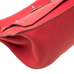 Hermes Bougainvillea Clemence Leather Palladium Hardware Jypsiere 37 Bag For Women -Deals Hermes Store luxury women hermes used handbags p200027 012