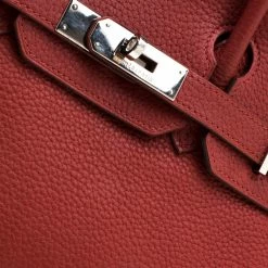 Hermes Rouge Grenat Togo Leather Palladium Hardware Birkin 30 Bag For Women -Deals Hermes Store luxury women hermes used handbags p200366 008