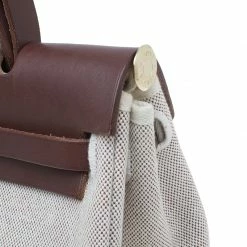 Hermes Noir Toile Herbag Zip 31 CM For Women -Deals Hermes Store luxury women hermes used handbags p2019 012