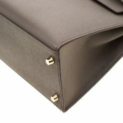 Hermes Etain Epsom Leather Gold Hardware Kelly Sellier 28 Bag For Women -Deals Hermes Store luxury women hermes used handbags p205284 011