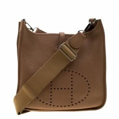 Hermes ALezan Clemence Leather Evelyne III PM Bag For Women