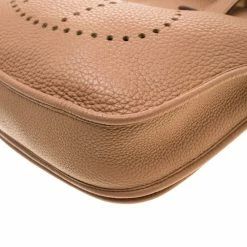 Hermes ALezan Clemence Leather Evelyne III PM Bag For Women -Deals Hermes Store luxury women hermes used handbags p207637 011