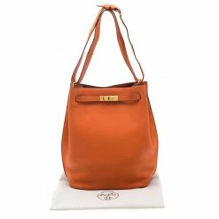 Hermes Terre Battue Togo Leather So Kelly 26 Bag For Women -Deals Hermes Store luxury women hermes used handbags p207719 007