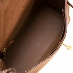 Hermes Caramel Clemence Leather Gold Hardware Kelly Retourne 32 Bag For Women 20 Hermes Caramel Clemence Leather Gold Hardware Kelly Retourne 32 Bag For Women -Deals Hermes Store luxury women hermes used handbags p208856 004