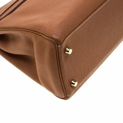 Hermes Caramel Clemence Leather Gold Hardware Kelly Retourne 32 Bag For Women 24 Hermes Caramel Clemence Leather Gold Hardware Kelly Retourne 32 Bag For Women -Deals Hermes Store luxury women hermes used handbags p208856 013